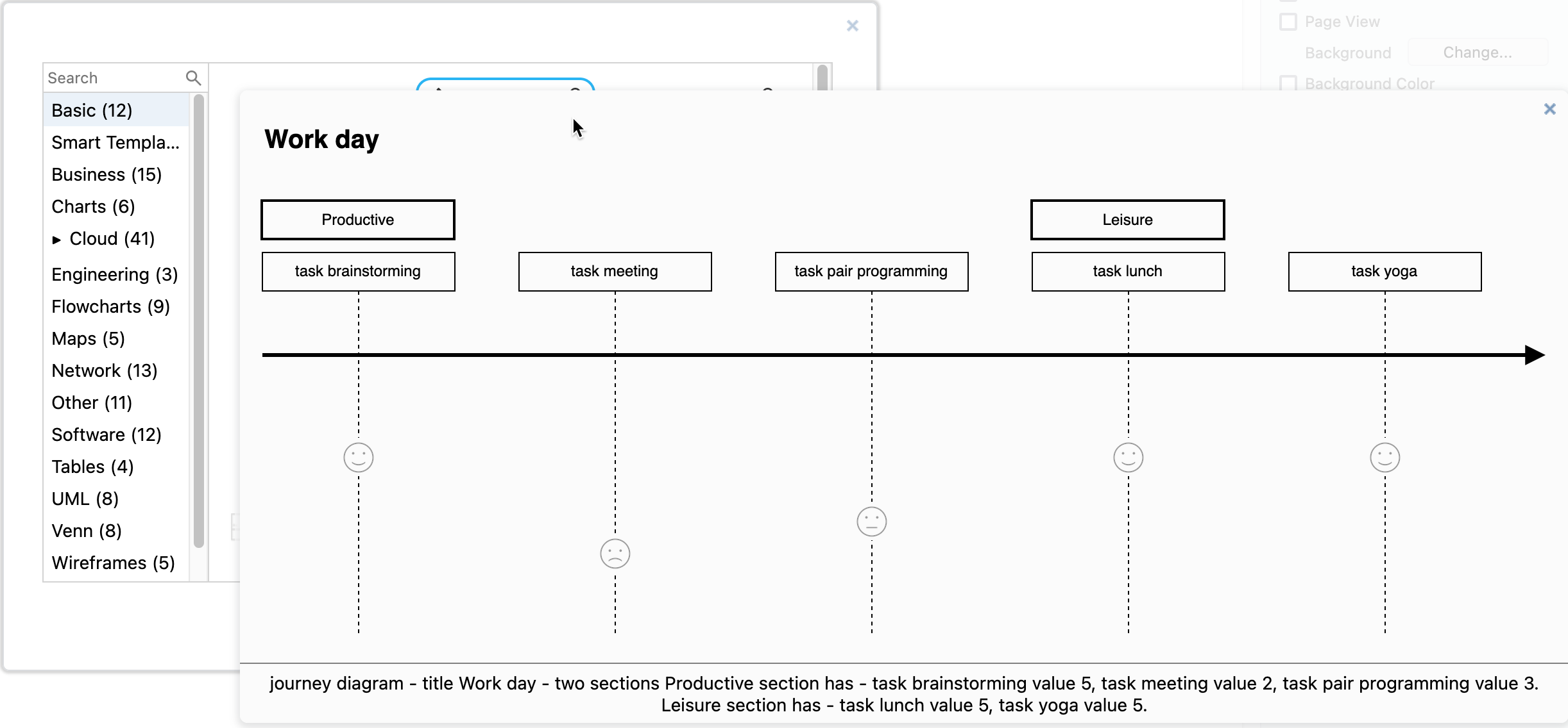 Use Mermaid syntax terms to describe your diagram and craft a better generated diagrams in draw.io