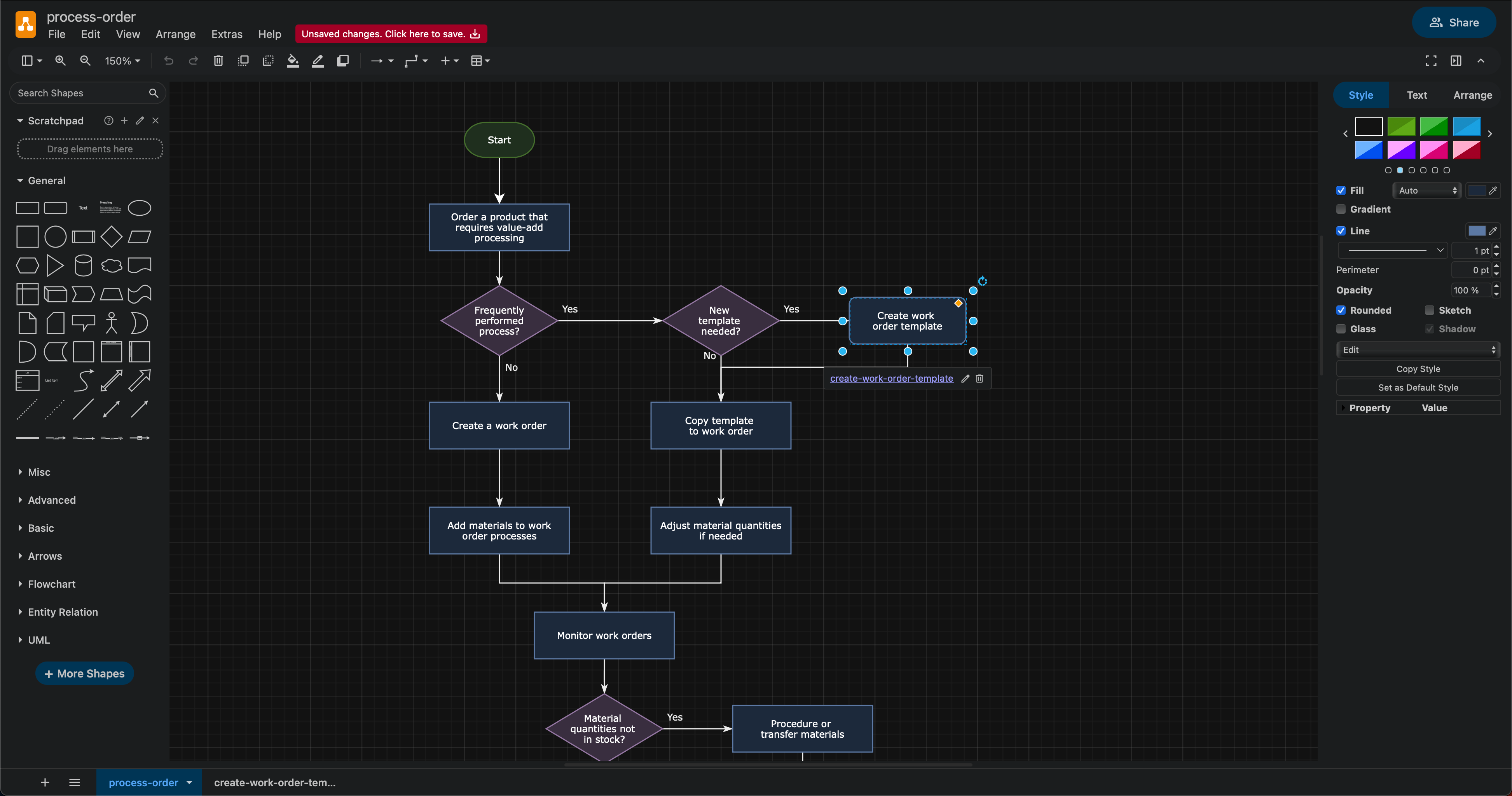 The draw.io user interface has been modernised and streamlined, but all the editor tools are in their normal places - your workflow will not be disrupted